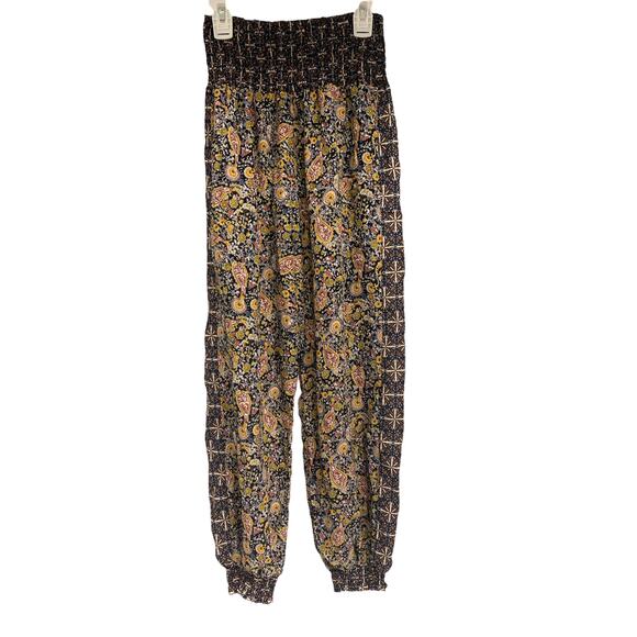 Easel Mixed Media Elastic Waist Pull-On Jogger Pants Womens' Size Small - Picture 1 of 5
